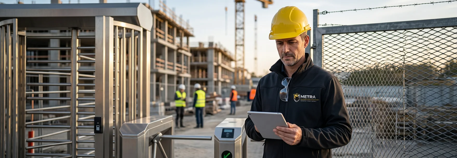 Integrierte Baustellensicherheit